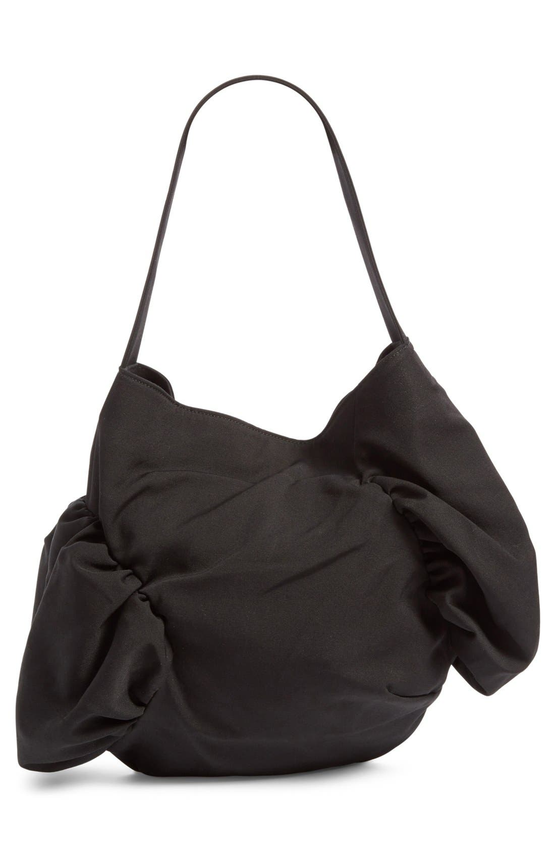 Y's by Yohji Yamamoto Wool Handbag, Alternate, color, 