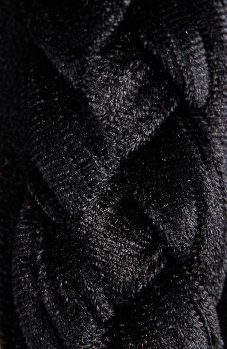 Tasha Braided Velvet Headband, Alternate, color, 