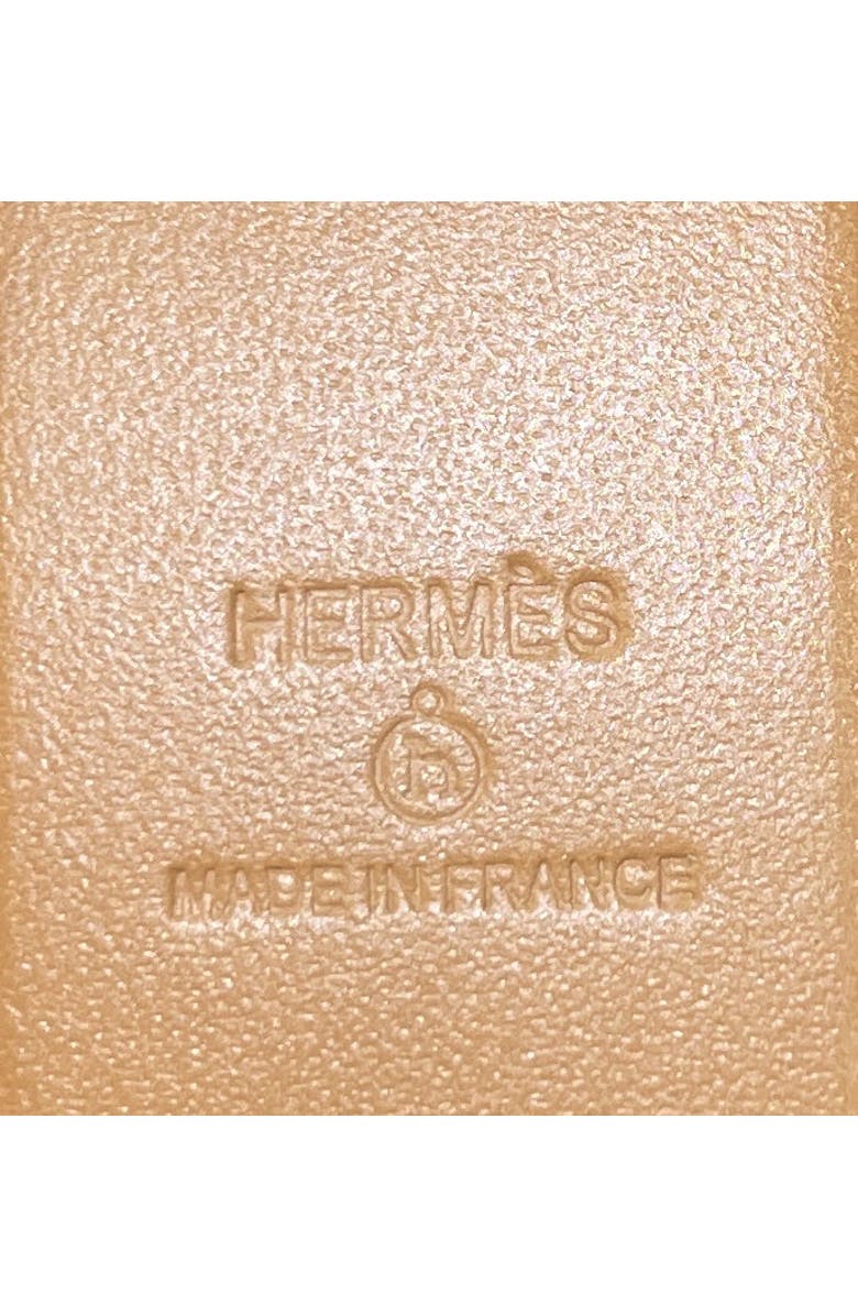 Pre-Owned Hermes Petit H Bucket Bag Printed Canvas, Alternate, color, Blue