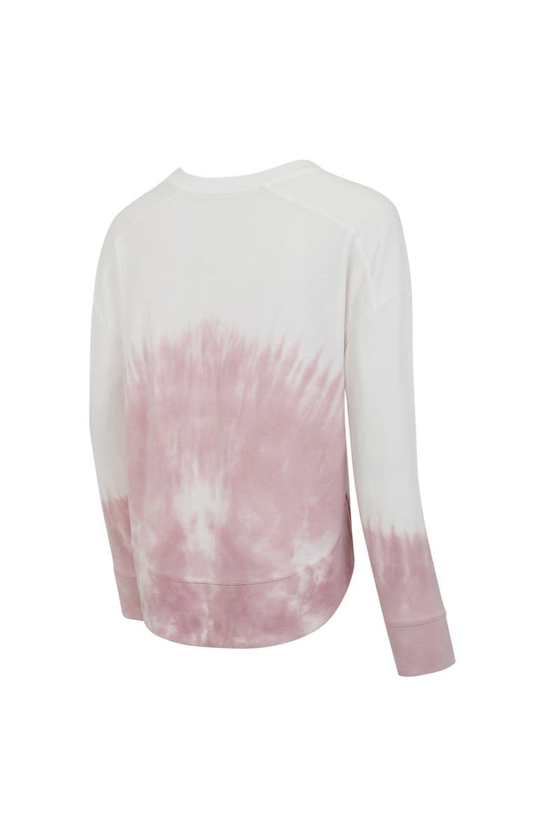 CONCEPTS SPORT Women's Concepts Sport Pink/White Vegas Golden Knights Orchard Tie-Dye Long Sleeve T-Shirt, Alternate, color, Pink