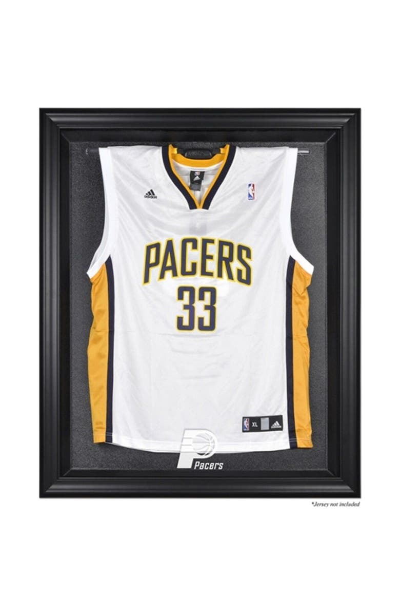 FANATICS AUTHENTIC Indiana Pacers (2005-2017) Black Framed Team Logo Jersey Display Case, Main, color, 