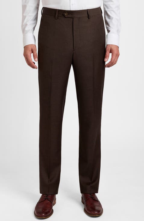 Roma2 Super 130's Bi-Stretch Wool Trousers