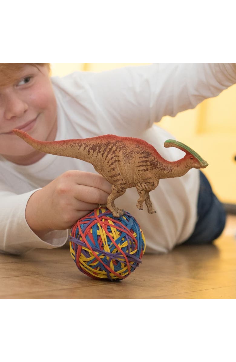 Schleich Dinosaurs Parasaurolophus Action Figure, Kids Ages 4+, Alternate, color, Multicolored