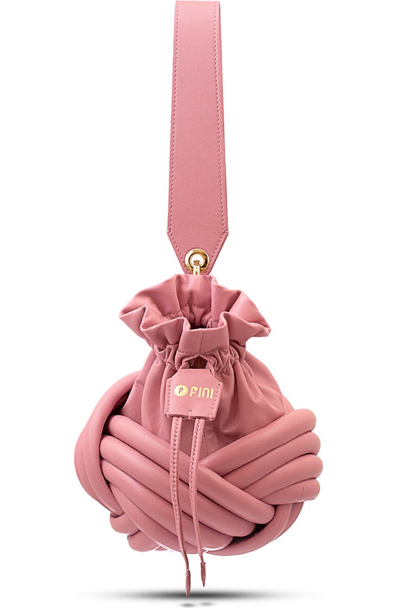 Fini Knurly Handbag - Mauve, Main, color, Mauve