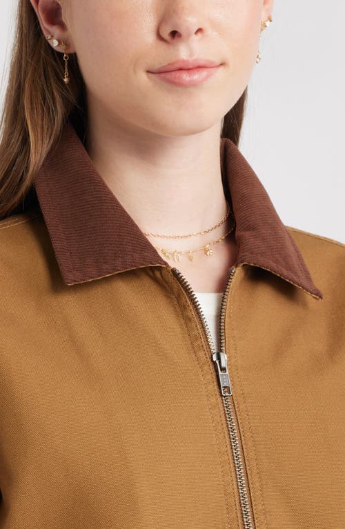 Bp. Cotton Canvas Barn Jacket In Brown