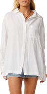 Rip Curl Vibe Surf Oversize Button-Up Shirt