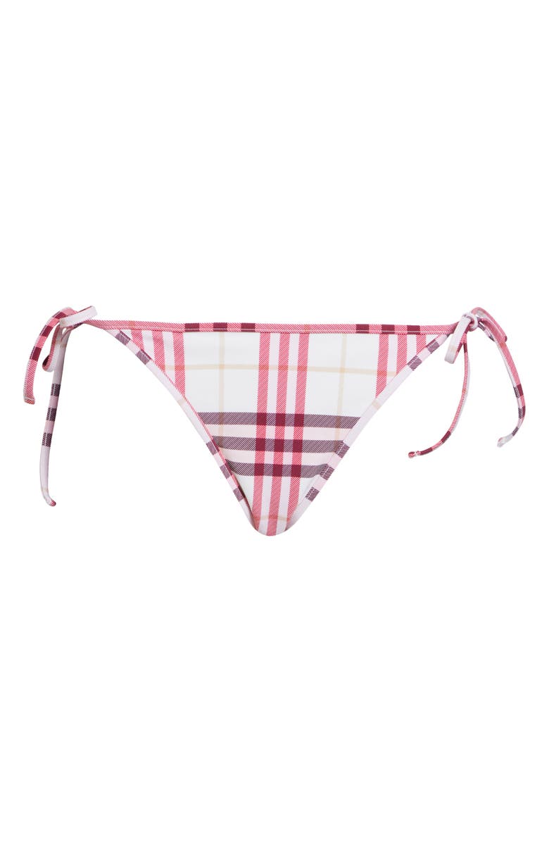 Burberry Sadie Bikini Bottoms, Main, color, Aubergine Prpl Ip Ck