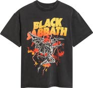 BRAVADO Oversize Black Sabbath Fly Graphic T-Shirt