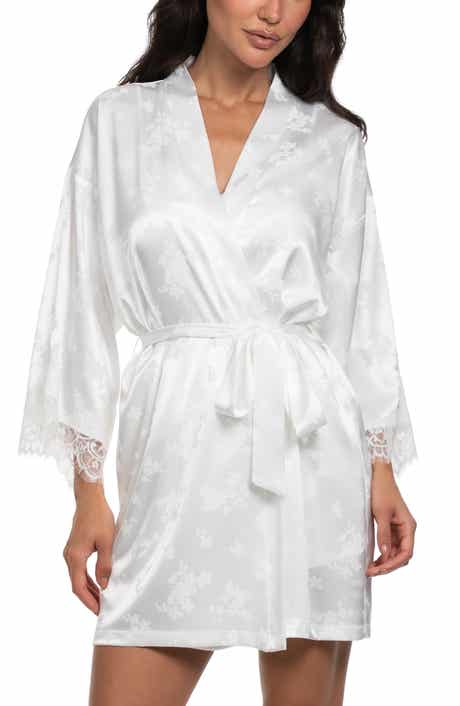 Shane Jacquard Satin Robe