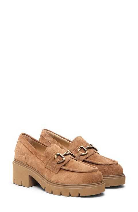 Bit Heeled Loafer