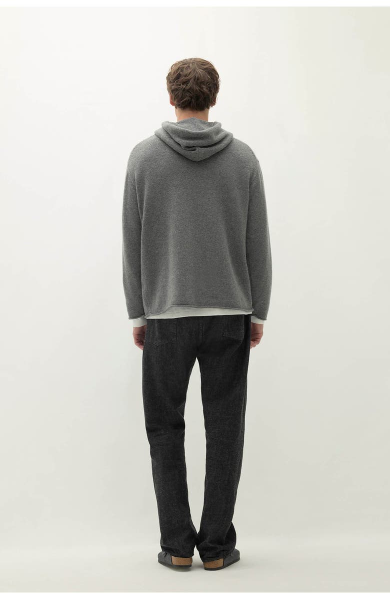 NAKED CASHMERE Aurelio Cashmere Hoodie, Alternate, color, Thunder