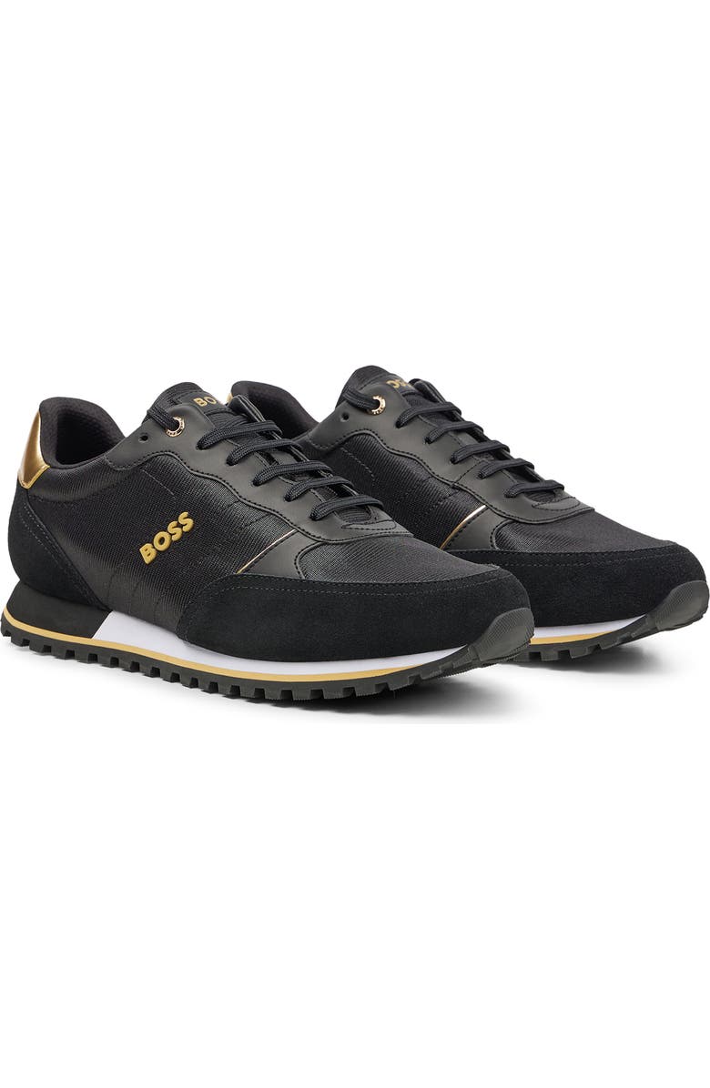 BOSS Parkour Runn NYMX Sneaker, Main, color, Blk