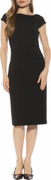 Alexia Admor Nyx Cap Sleeve Sheath Dress