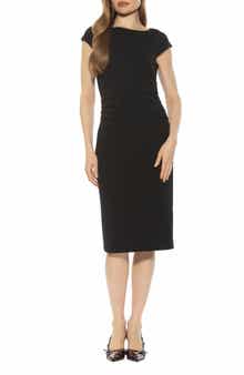 Alexia Admor Nyx Cap Sleeve Sheath Dress