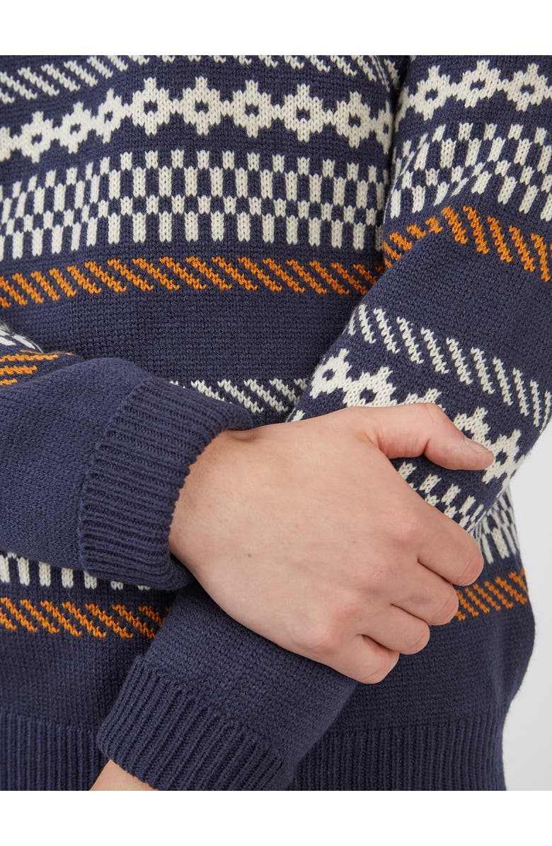 Ben Sherman Fair Isle Wool Blend Sweater, Alternate, color,