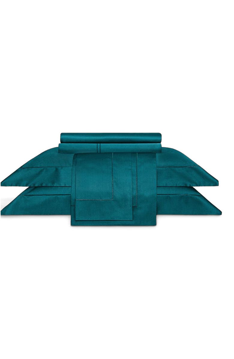 Togas Rhapsody Duvet Cover, Main, color, Blue-Green