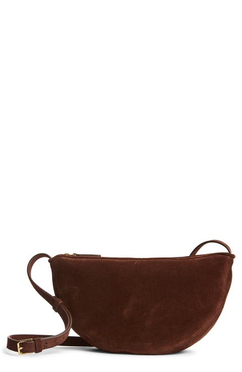 Moon Leather Sling Crossbody Bag