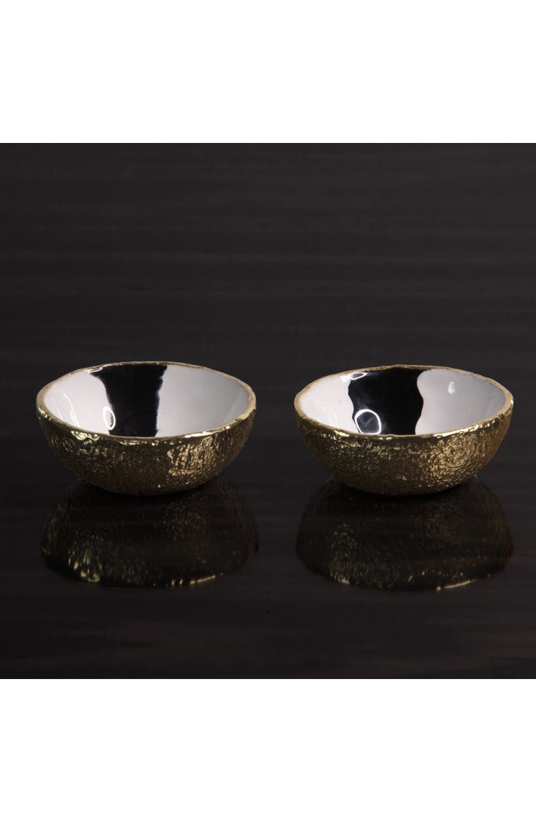 Lunares Bianco Nero Salt & Pepper Set, Alternate, color, White