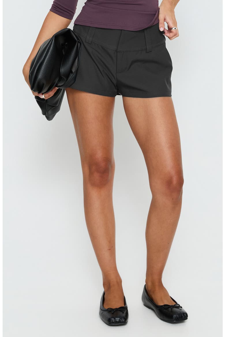 Two Lovers Low Rise Shorts, Main, color, SLATE