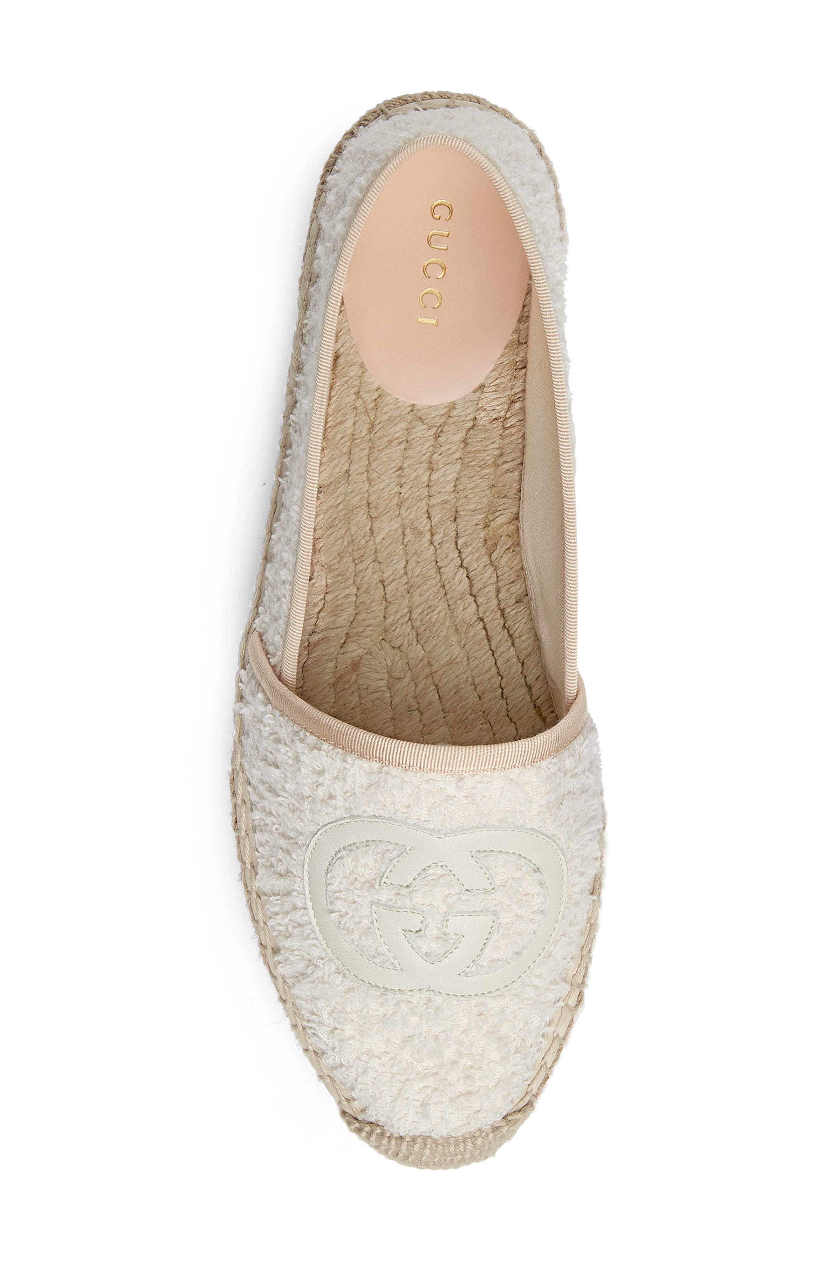Pilar Espadrille Flat, Alternate, color, IVORY