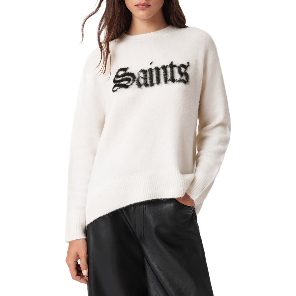 Allsaints Saints And Sinners Sweater In Neutral
