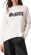 AllSaints Saints & Sinners Crewneck Sweater