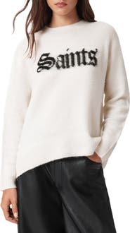 AllSaints Saints & Sinners Crewneck Sweater