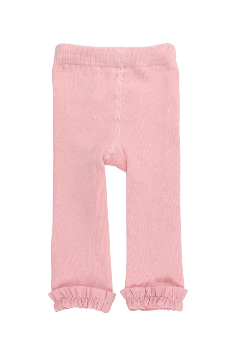 RuffleButts 3-Pack Footless Ruffle Tights, Alternate, color, Ivory, Dark Navy & Pink