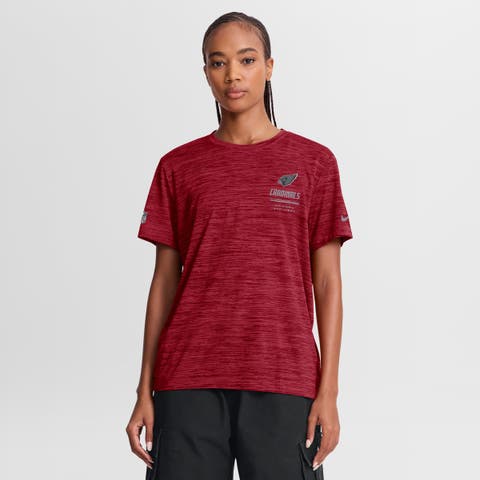 Women's Nike Cardinal Arizona Cardinals Sideline Velocity Dri-FIT T-Shirt