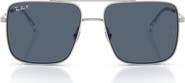 Ray-Ban 56mm Polarized Square Sunglasses