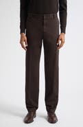 ISAIA Chino Unito Comfort Stretch Cotton & Cashmere Pants
