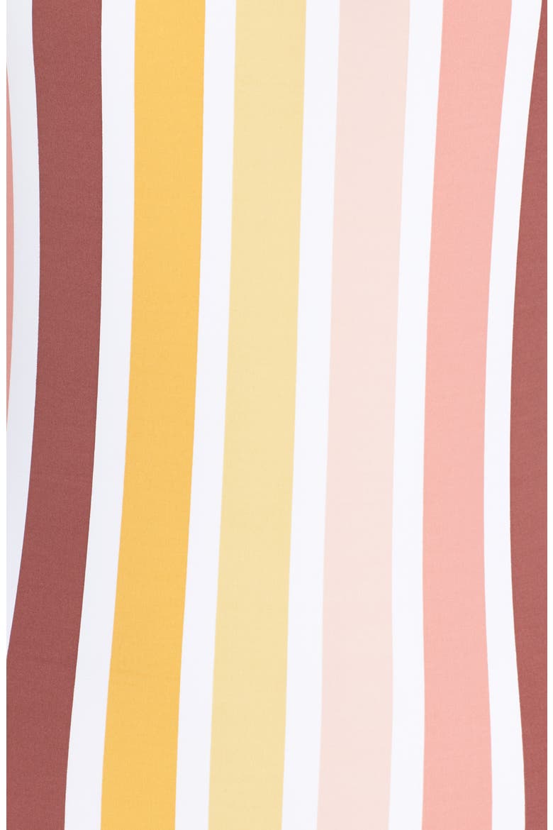 Zimbabwe One-Piece Swimsuit, Alternate, color, SUNSET