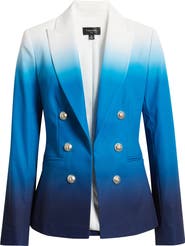 Tahari ASL Faux Double Breasted Blazer