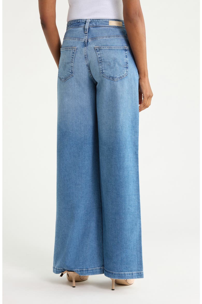 Leana Wide Leg Jeans, Alternate, color, DUNE