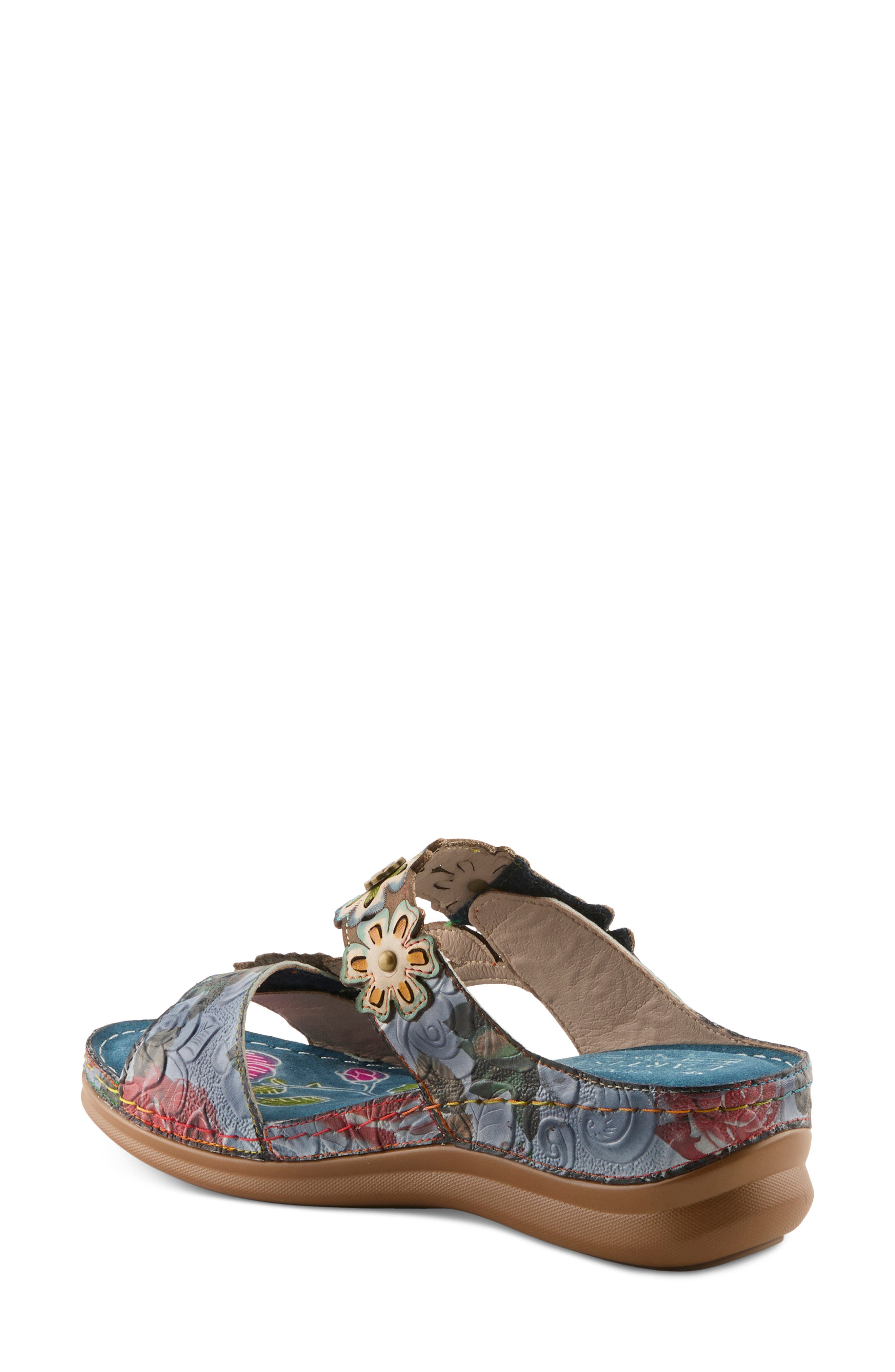 L'Artiste by Spring Step Feels Great Sandal, Alternate, color, Blue Multi