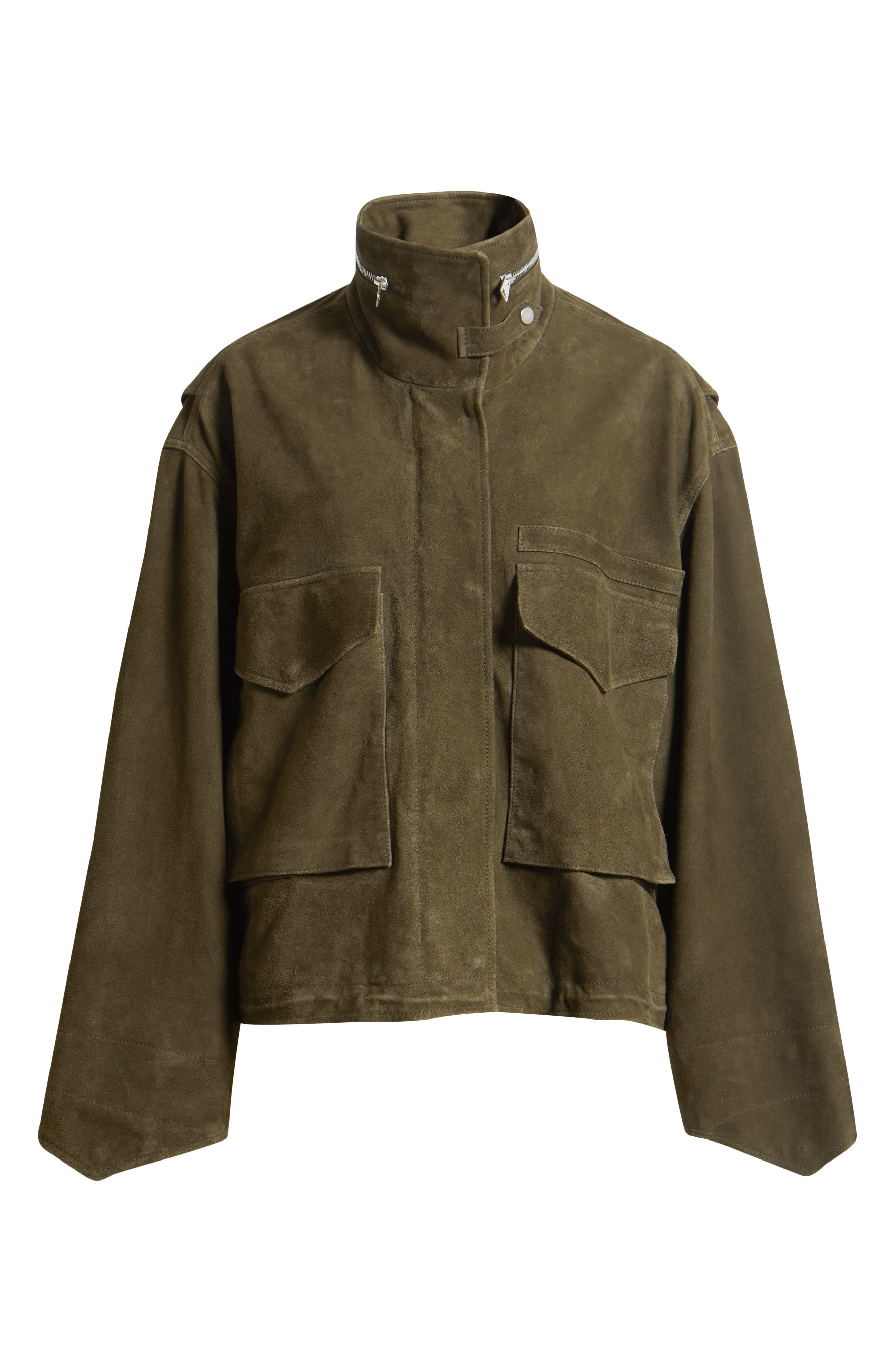 Женские куртки AllSaints Clay Suede Jacket — фото 6