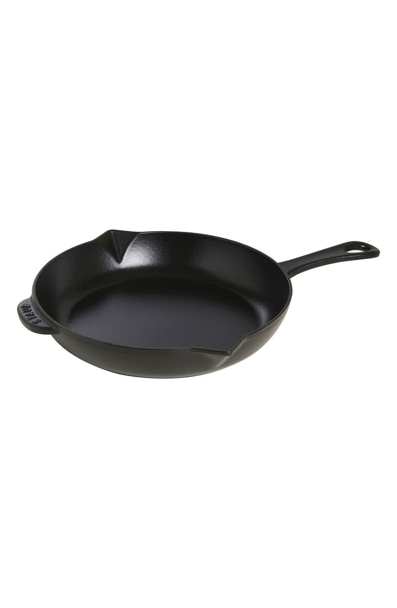 Staub 10" Enameled Cast Iron Fry Pan, Main, color,