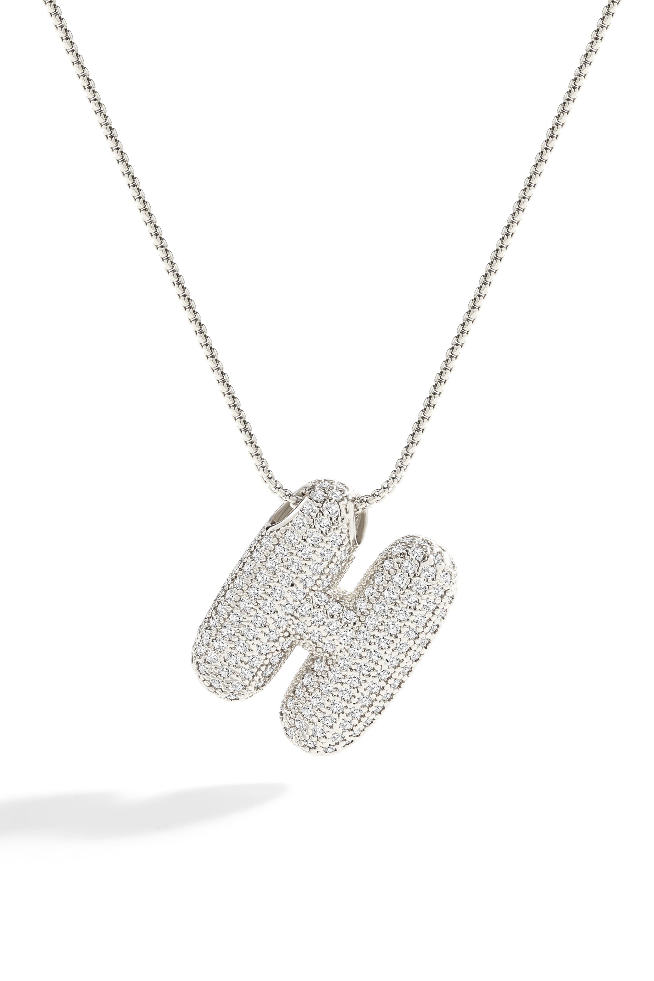 Silver / Letter H