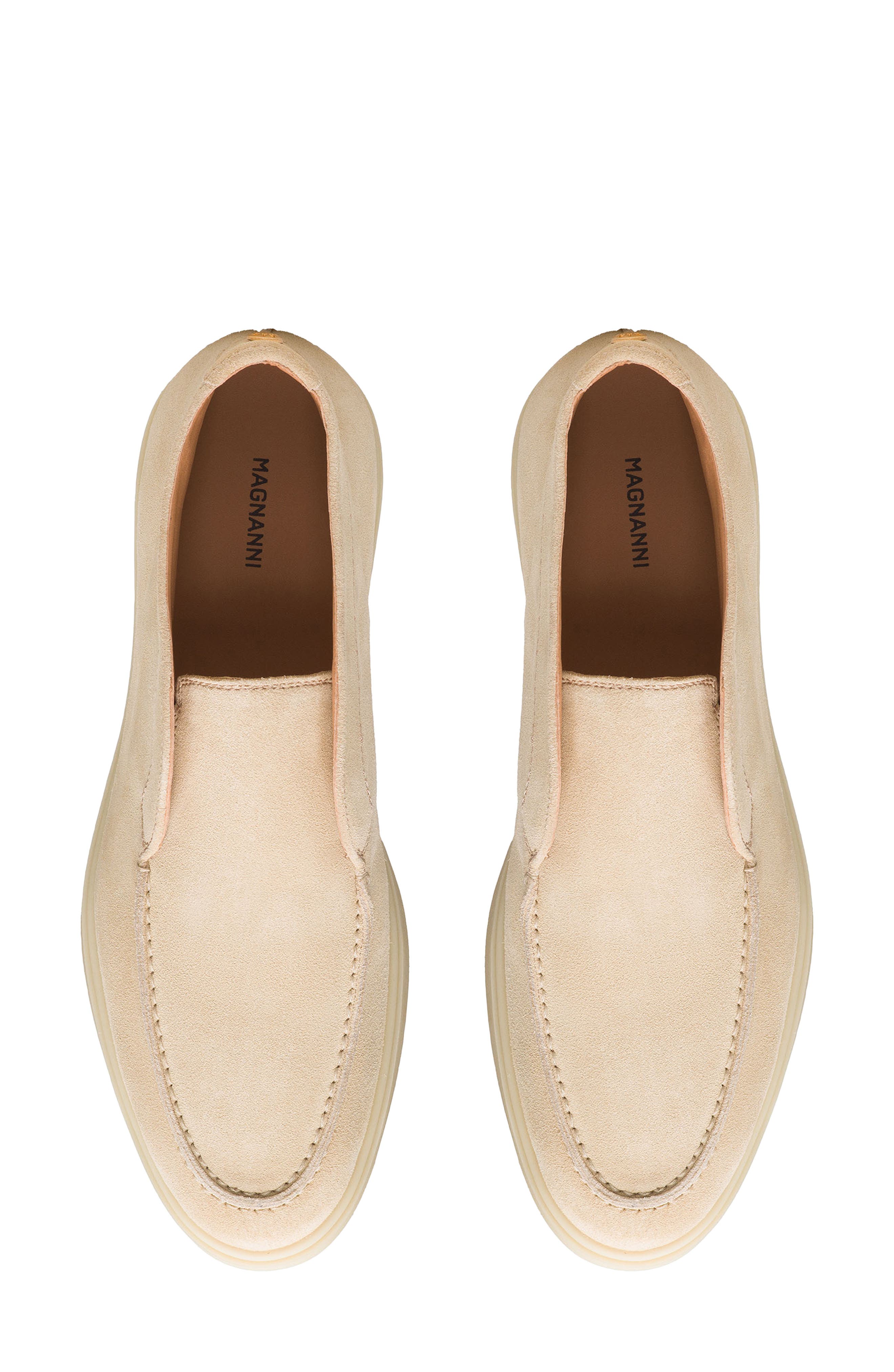 Sophie Moc Toe Sneaker, Alternate, color, CREAM SUEDE