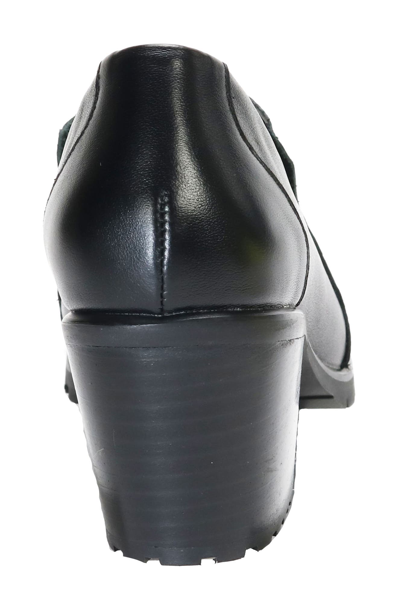 David Tate Craft Pump, Alternate, color, Black Lamb