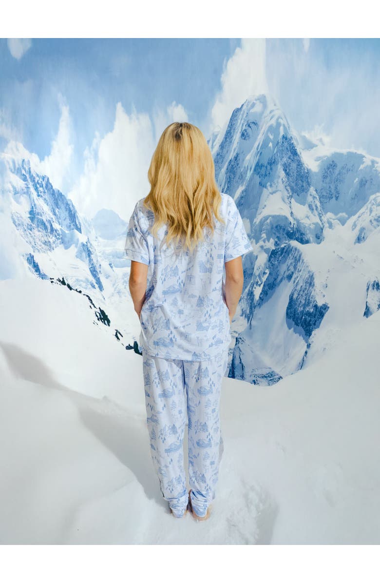 Kitty and Vibe Pajama Joggers, Alternate, color, Aspen