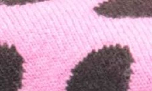 Portolano Polka Dot Neckwarmer In Pink