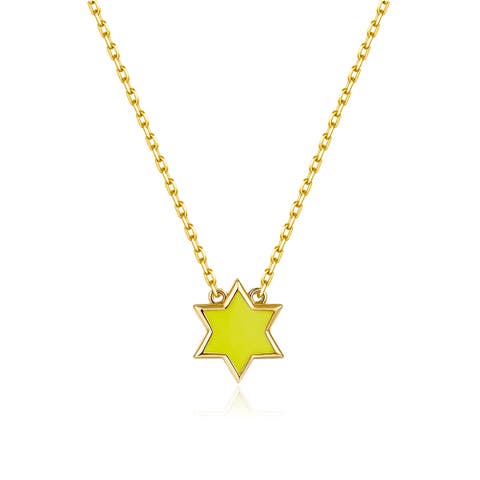 Petit Star of David Necklace