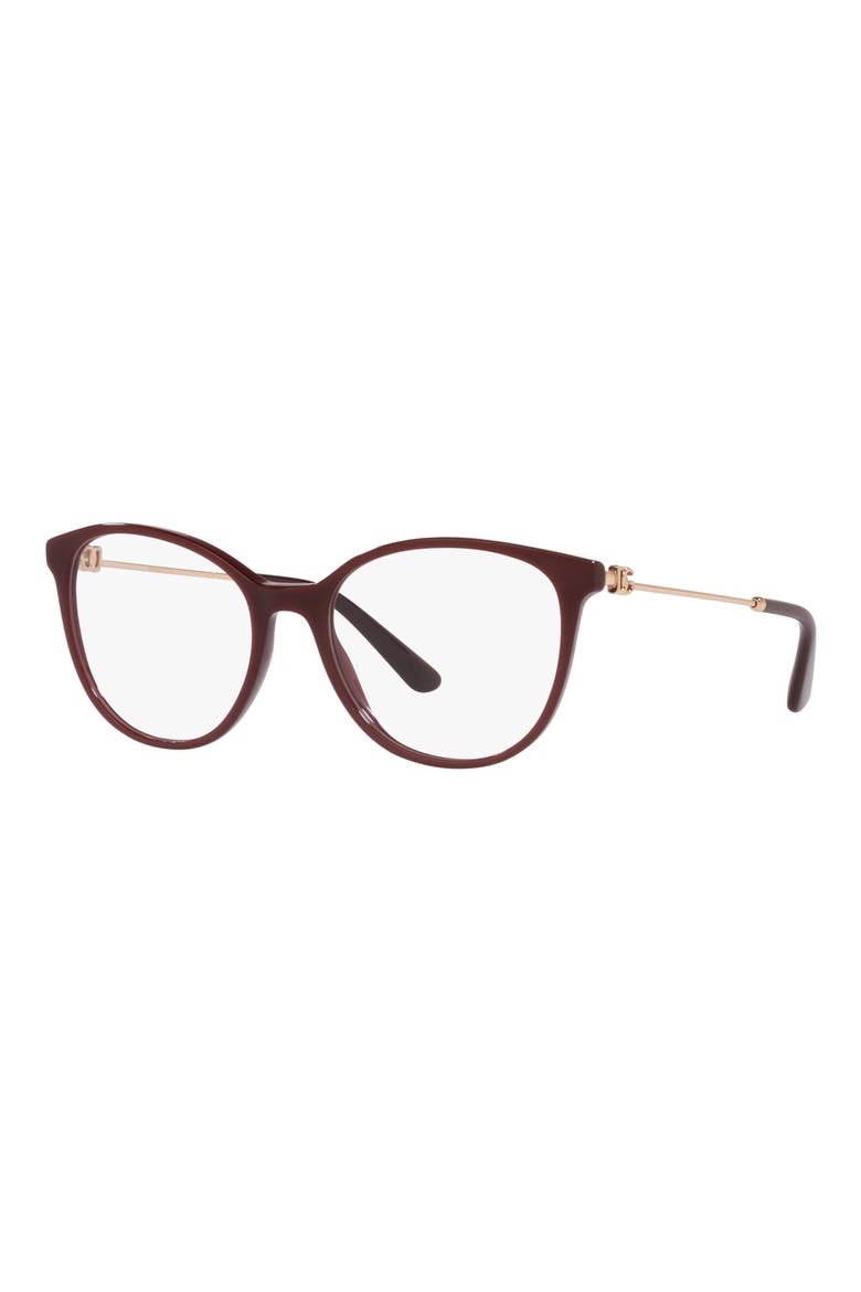 52mm Butterfly Optical Glasses, Alternate, color, BORDEAUX / DEMO LENS