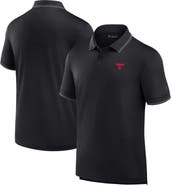 FANATICS Men's Fanatics Black Chicago Bulls Front Office Polo