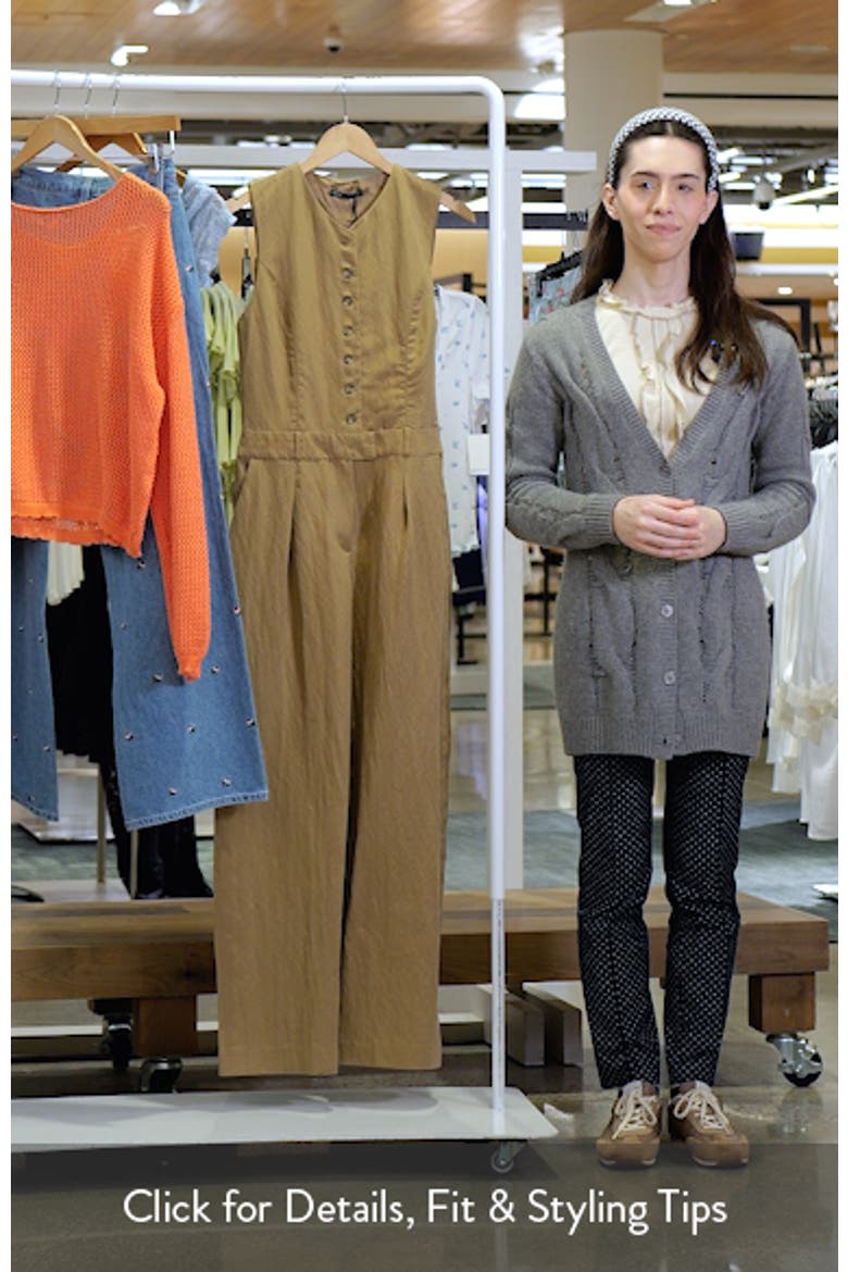 Sleeveless Wide Leg Jumpsuit video