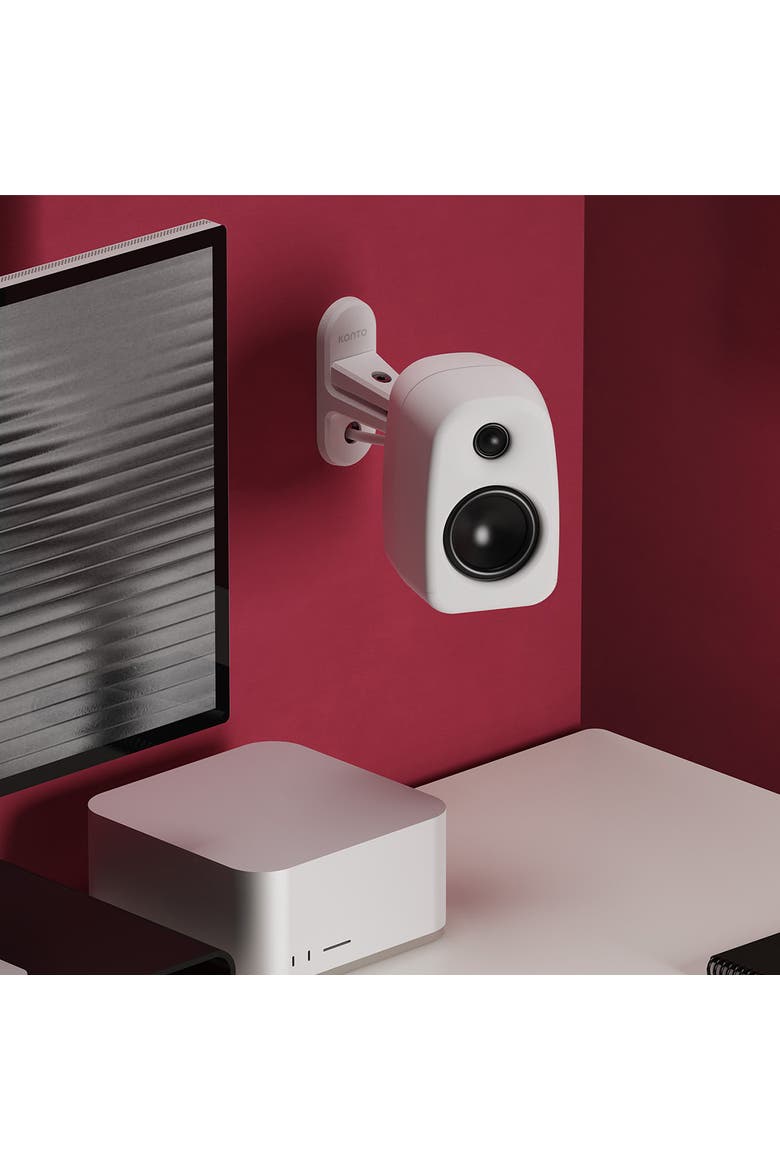 SPW3 Rear Mount Universal Speaker Wall Mount - Pair, Alternate, color, White