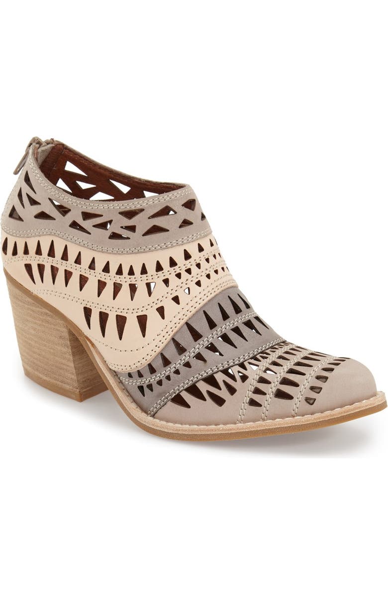Jeffrey Campbell 'Faviola' Cutout Western Bootie, Main, color,