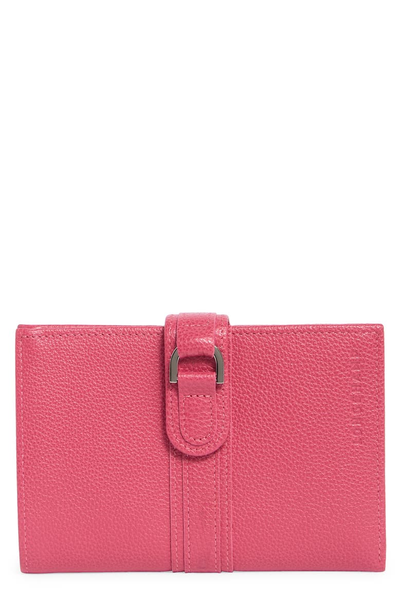 Le Foulonné Wallet, Main, color, PINK