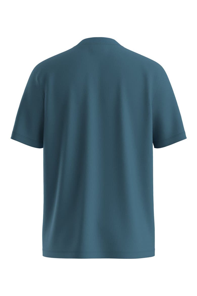 Dulos Graphic Cotton T-Shirt, Alternate, color, TURQUOISE/ AQUA